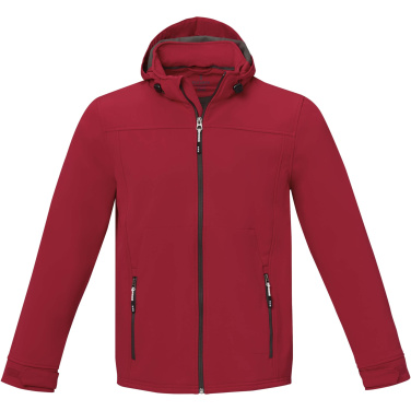 Logo trade advertising product photo of: Langley men's GRS recycled softshell jacket