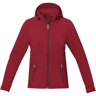 Logo trade advertising products picture of: Langley women's GRS recycled softshell jacket