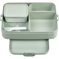 Mepal Take a Break large Bento 1500 ml lunch box, Sage green