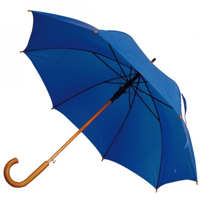 Logo trade firmakingi pilt: Automaatne vihmavari Nancy, sinine