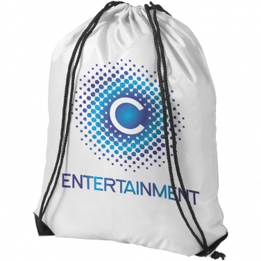 Logo trade firmakingituse pilt: Oriole stiilne seljakott-sussikott, valge
