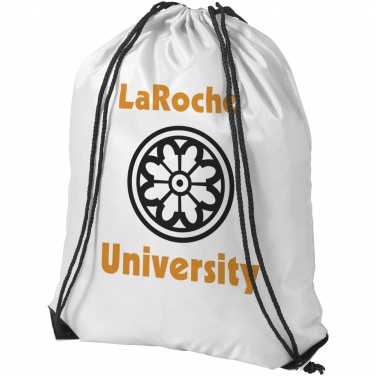 Logo trade reklaamtoote pilt: Oriole stiilne seljakott-sussikott, valge
