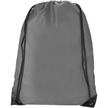 Logo trade ärikingid foto: Oriole stiilne seljakott-sussikott, tumehall