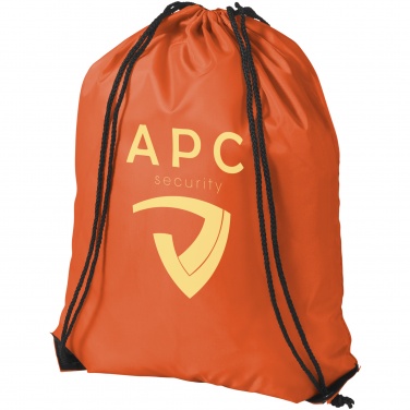 Logo trade ärikingituse pilt: Oriole stiilne seljakott-sussikott, oranž