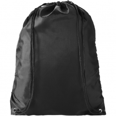 Logotrade ärikingid pilt: Oriole stiilne seljakott-õlakott, must