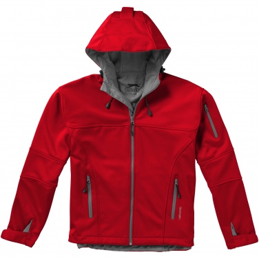 Logotrade reklaamkingi foto: Match softshell jakk, punane