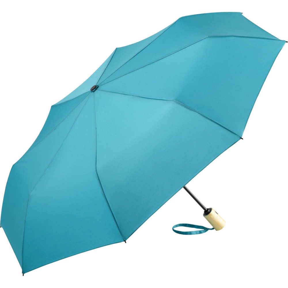 Logo trade reklaamkingituse pilt: AOC mini vihmavari ÖkoBrella 5429, helesinine