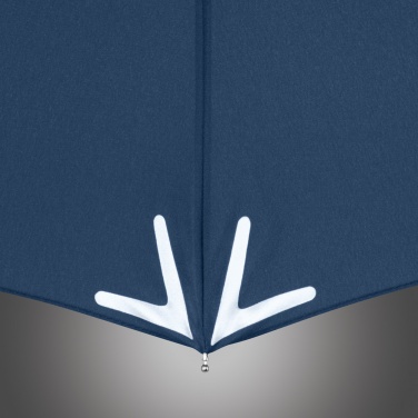 Logo trade meene pilt: Helkuräärisega AC Safebrella® LED minivihmavari 5571, sinine
