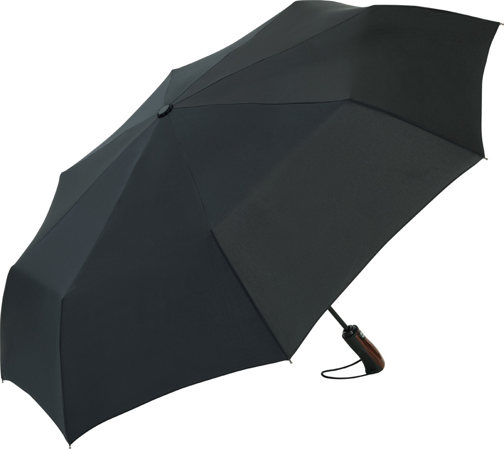 Logotrade ärikingid pilt: AOC väike vihmavari Stormmaster, 5663, must/pruun