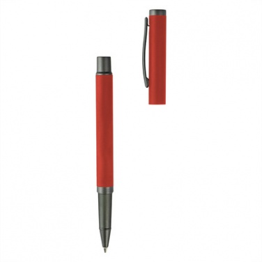 Logo trade ärikingi pilt: Komplekt: pastakas ja tindipliiats, punane