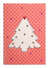 TreeCard jõulukaart, kuusk