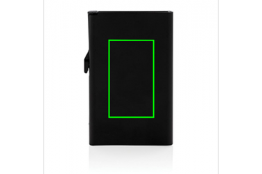 Logotrade ärikingitused pilt: Meene: Standard aluminium RFID cardholder, black