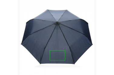 Logo trade reklaamkingituse pilt: Automaatne 21" RPET vihmavari, tumesinine