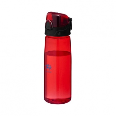 Capri spordipudel 700 ml, punane koos logoga