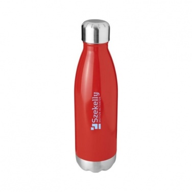 Logotrade reklaamtoote foto: Arsenal roostevabast terasest joogipudel, 510 ml, punane