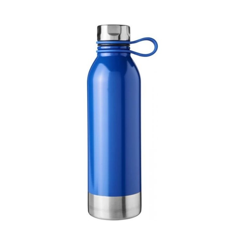 Logo trade reklaamtoote pilt: Perth roostevabast terasest joogipudel, sinine