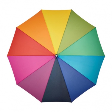 Logo trade firmakingitused foto: ##Vikerkaarevärvides ALU light10 tuulekindel vihmavari