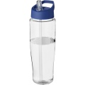 H2O Active® Tempo 700 ml tilaga kaanega spordipudel, Läbipaistev / sinine