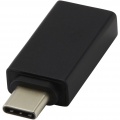 ADAPT alumiiniumist USB-C adapteriga USB-A 3.0, Täiesti must