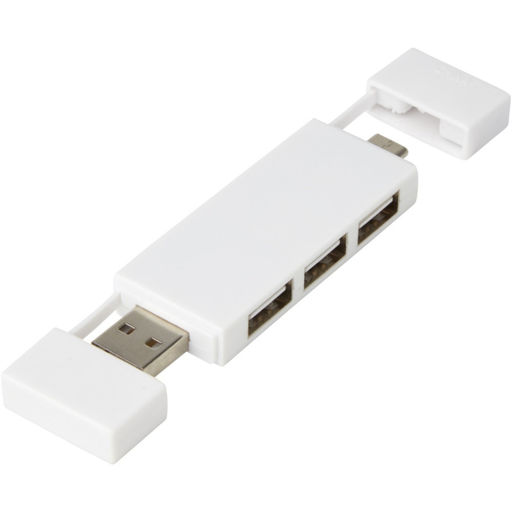 Logotrade reklaamtooted pilt: Mulani kahekordne USB 2.0 jaotur