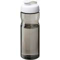 H2O Active® Eco Base 650 ml keeratava kaanega spordipudel, Valge / süsi