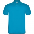 Austral lühikeste varrukatega unisex polo, Türkiissinine