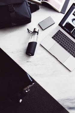 Logo trade reklaamkingid foto: Vinga klaasist Lean klaasist veepudel