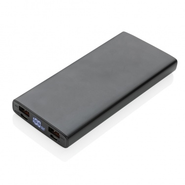 Logo trade ärikingituse pilt: Alumiiniumist 18 W 10 000 mAh PD Powerbank