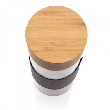 Logotrade meened pilt: Impact topeltseinaga borosilikaatklaasist pudel