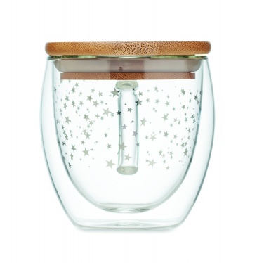 Logotrade firmakingituse foto: Kaheseinaline borosilikaatkruus