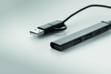 Logotrade meened pilt: USB 4 pordiga jaotur 19 cm