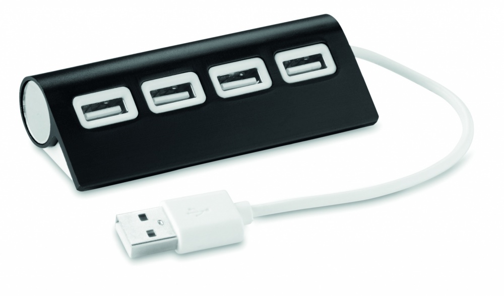 Logotrade meened pilt: 4-pordiline USB-jaotur