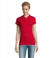 PERFECT WOMEN POLO 180g, Punane