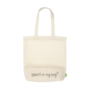 Logotrade reklaamtooted pilt: Natura Organic Mesh Shopper (180 g/m²) ostukott