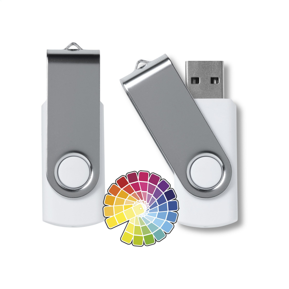 Logotrade reklaamkingituse foto: USB Twist 64 GB