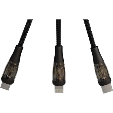 Logotrade ärikingi foto: SCX.design C50 5-ühes kiirlaadimiskaabel 100W/5A