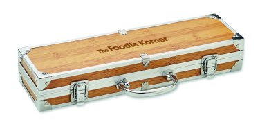 Logotrade reklaamkingid pilt: TOOLDERA roostevabast terasest grillitööriistad