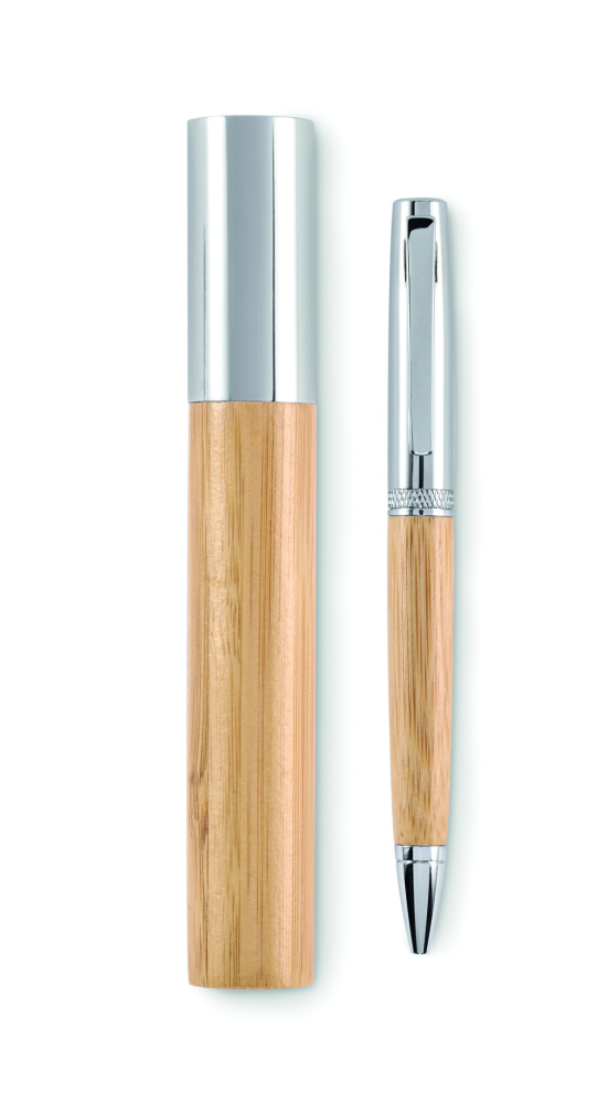 Logo trade reklaamtoote pilt: SIDEN metallist keeratav pastapliiats torukarbis