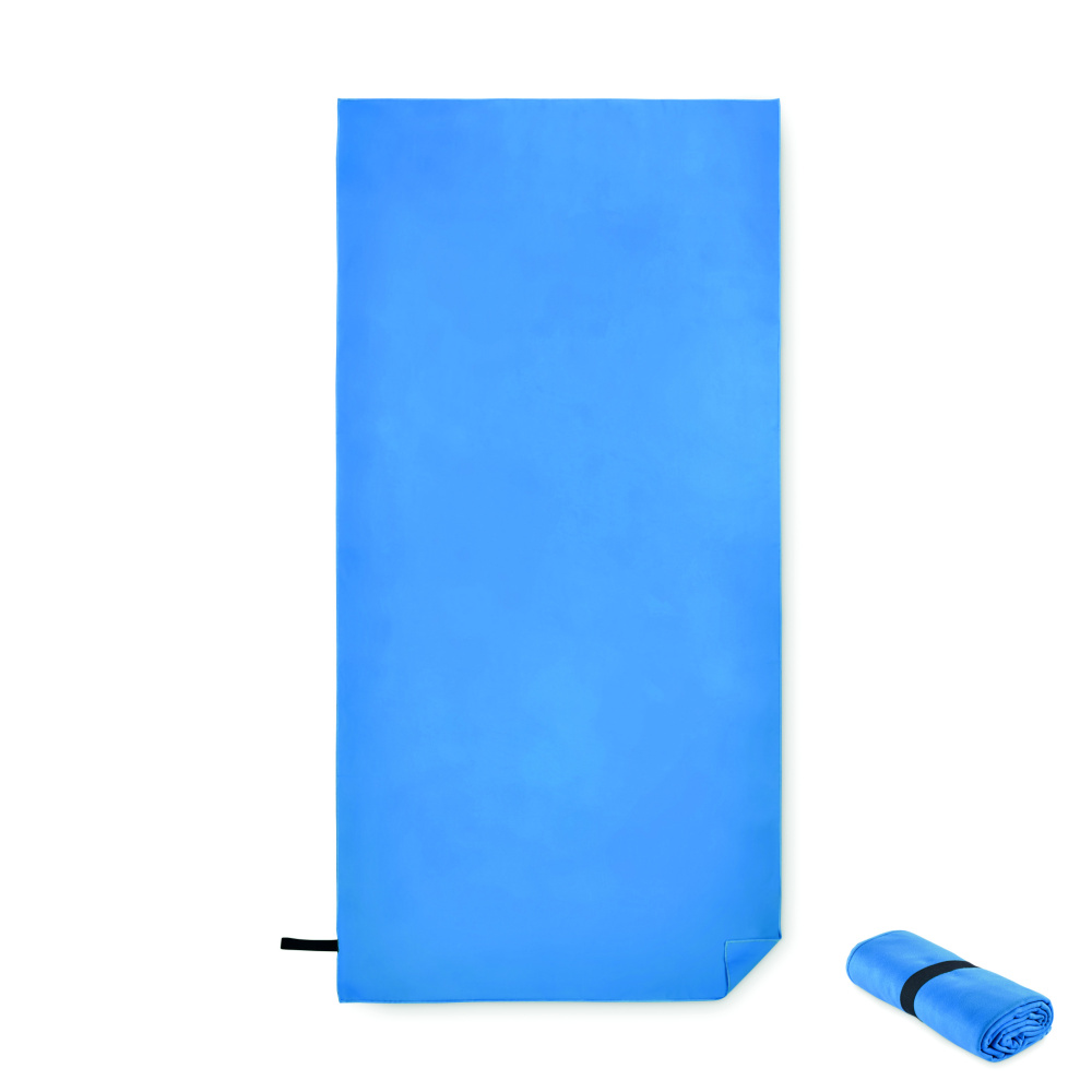 Logotrade reklaamkingitused pilt: WAXOFF kahepoolne mikrokiust rätik, sinine