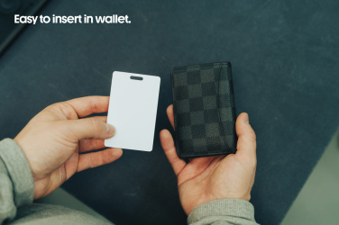 Logotrade reklaamkingi foto: Findcard RCS taaskasutatud plastist esemete leidja