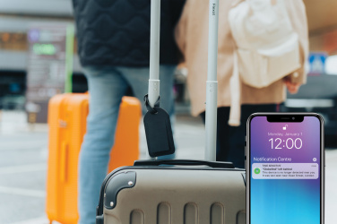 Logo trade reklaamkingituse pilt: Pagasilipik ülemaailmse asukoha määramisega