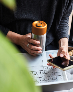 Logotrade firmakingi foto: Black+Blumi lekkekindel reisitass roostevabast terasest