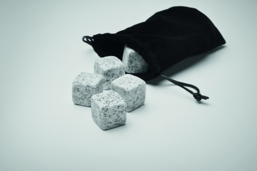 Logo trade reklaamkingituse pilt: 9 kivist jääkuubikute komplekt karbis ABERDEEN