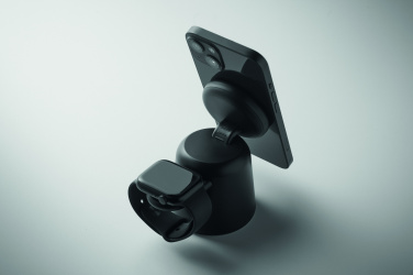 Logo trade reklaamtoote pilt: 3-ühes juhtmevaba laadija 15W SIMPA