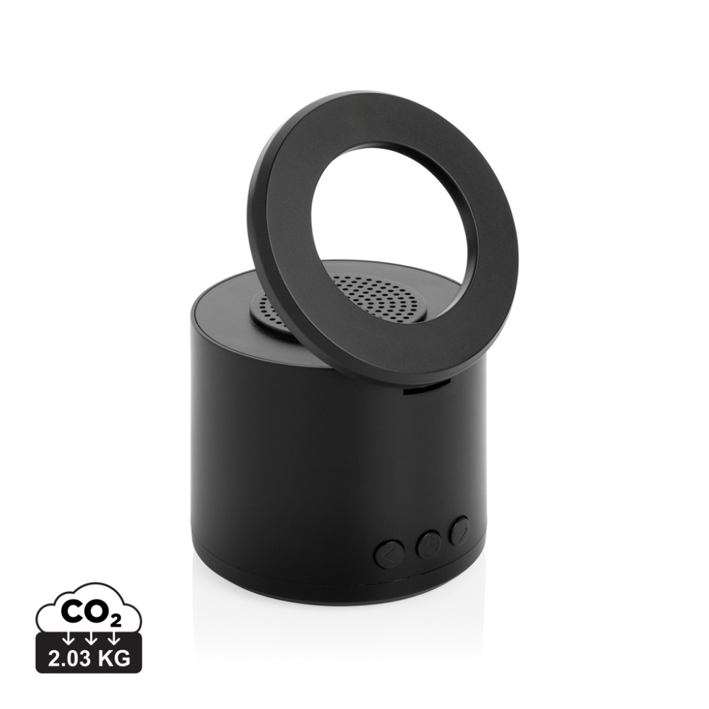 Logotrade firmakingitused pilt: Magpulse RCS taaskasutatud plastist 3W kõlar magnetilise hoidikuga