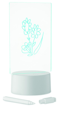 Logotrade meened pilt: LEDMEMO valgustatud LED-märkmetahvel