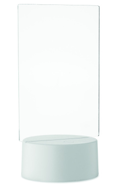 Logotrade reklaamkingi foto: LEDMEMO valgustatud LED-märkmetahvel