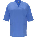 Panacea 160 g/m2 unisex lühikeste varrukatega teenistuspluus, Lab Blue