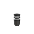 Mepal Ellipse 3-osaline 500 ml + 2 x 200 ml isoleeritud lõunasöögipott, Must