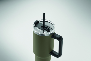 Logotrade ärikingi foto: Suur roostevabast terasest termoskruus, 1200 ml